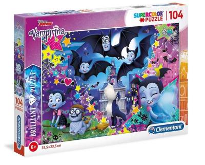 Opakowanie Puzzle Supercolor Vampirina 104