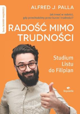 Radość mimo trudności. Autor: Alfred J. Palla. SmakLiter.pl Okładka książki Radość mimo trudności