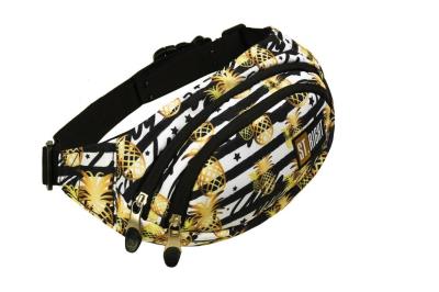 Opakowanie Saszetka na pasek nerka Złote Tropiki