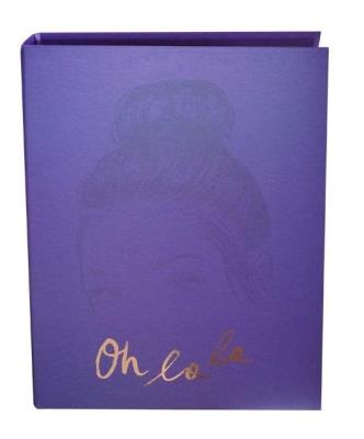 Opakowanie Segregator A4 fioletowy Oh la la