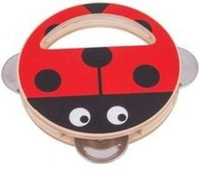 Opakowanie Tamburyno drewniane