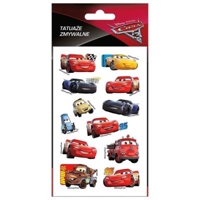 Opakowanie Tatuaże zmywalne Cars (25szt) DERFORM