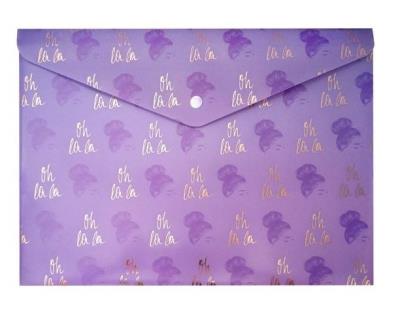 Opakowanie Teczka A4 fioletowa Oh la la