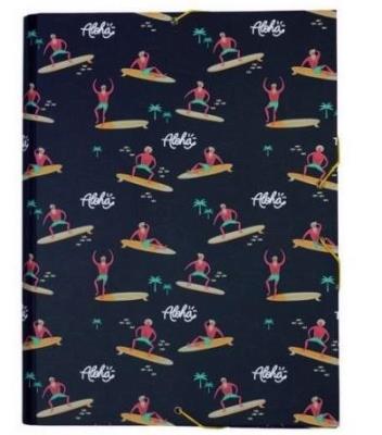 Opakowanie Teczka A4 z gumką Aloha MILAN