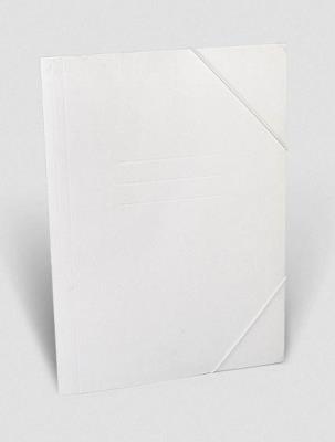 Opakowanie Teczka z gumką narożną A4 Biała