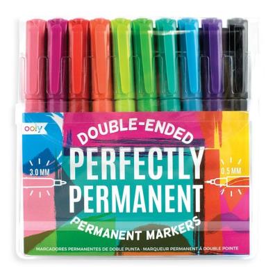 Opakowanie Trwałe flamastry Perfectly Permanent 10 kolorów