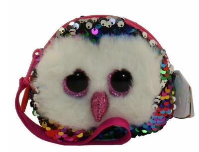 Opakowanie TY Fashion - cekinowa toraba na nadgarstek Sowa