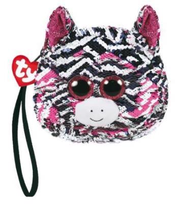 Opakowanie TY Fashion - cekinowa torba na nadgarstek Zebra