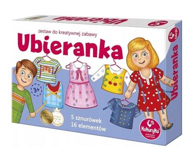 Ubieranka. Wydawca: Kukuryku. SmakLiter.pl Opakowanie Ubieranka
