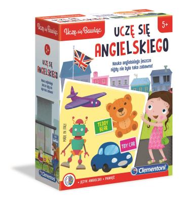 Uczę się angielskiego. Wydawca: Clementoni. SmakLiter.pl Opakowanie Uczę się angielskiego
