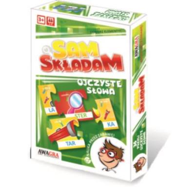 Układanka. Ojczyste słowa. Wydawca: Artyk. SmakLiter.pl Opakowanie Układanka. Ojczyste słowa