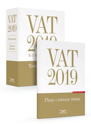 VAT 2019 Komentarz. Autor: Krywan Tomasz. SmakLiter.pl Okładka książki VAT 2019 Komentarz