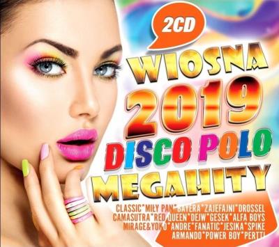 Wiosna 2019. Disco Polo. Megahity (2CD). Autor: praca zbiorowa. SmakLiter.pl Okładka książki Wiosna 2019. Disco Polo. Megahity (2CD)