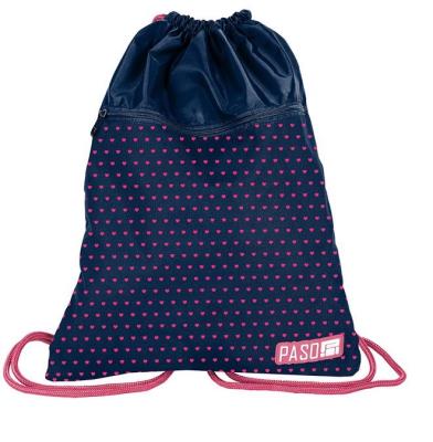 Opakowanie Worek na buty granatowy w serca