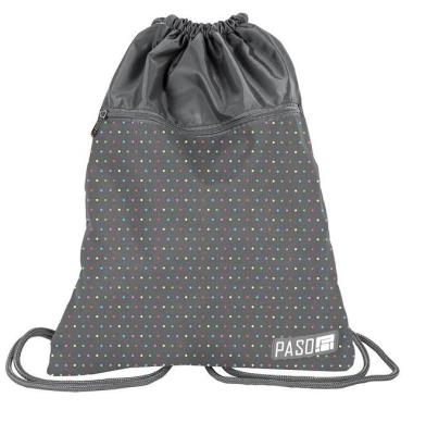 Opakowanie Worek na buty szary w kropki