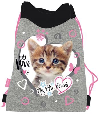 Opakowanie Worek na obuwie My Little Friend Kot Pink