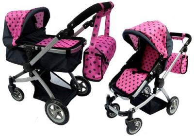 Opakowanie Wózek dla lalek Alice głęboki, spacerówka 2w1