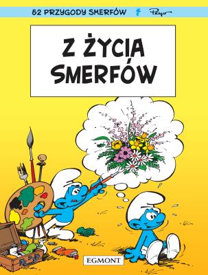 Z życia Smerfów T.8. Autor: Peyo. SmakLiter.pl Okładka książki Z życia Smerfów T.8