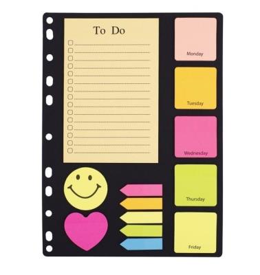 Opakowanie Zakładki i notesy zestaw do segregatora A4 D.RECT