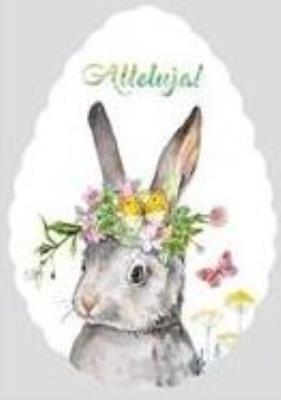 Opakowanie Zawieszka metalowa - Alleluja, wianek Easter