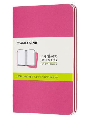 Opakowanie Zestaw 3 zeszytów Cahier Journals 13x21 linie pink