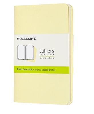 Zestaw 3 zeszytów Cahier Journals 9x14 gładki. Wydawca: Moleskine. SmakLiter.pl Opakowanie Zestaw 3 zeszytów Cahier Journals 9x14 gładki