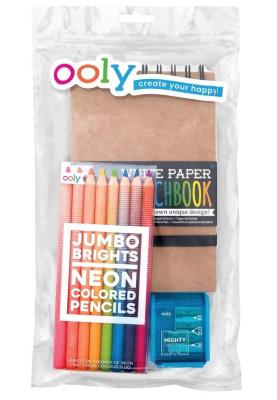 Opakowanie Zestaw prezentowy Neonowe Szkicowanie