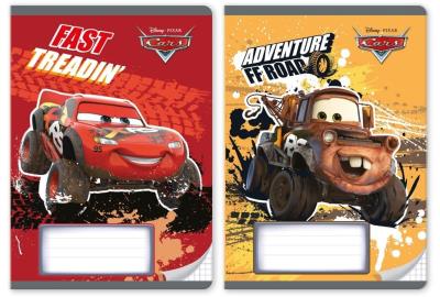 Opakowanie Zeszyt A5 w kratkę 32 kartki Auta 10 sztuk