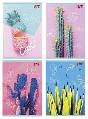 Opakowanie Zeszyt A5/60K kratka Cacti (10szt)