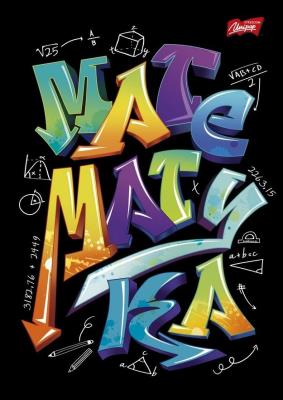 Opakowanie Zeszyt A5/60K kratka Matematyka + ściąga (10szt)