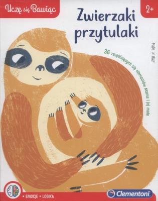 Zwierzaki przytulaki. Wydawca: Clementoni. SmakLiter.pl Opakowanie Zwierzaki przytulaki