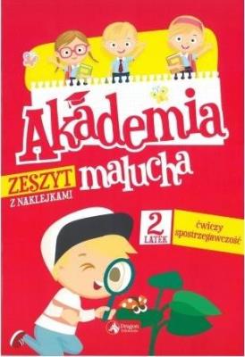 Okładka książki Akademia malucha. 2-latek ćwiczy spostrzegawczość