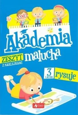 Okładka książki Akademia malucha. 3-latek rysuje