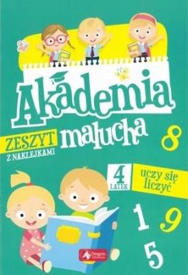 Okładka książki Akademia malucha. 4-latek uczy się liczyć