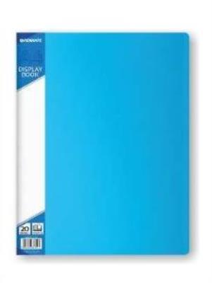 Opakowanie Album ofertowy A4 20 koszulek niebieski PENMATE