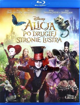 Alicja po drugiej stronie lustra (Blu-ray). Autor: James Bobin. SmakLiter.pl Okładka książki Alicja po drugiej stronie lustra (Blu-ray)