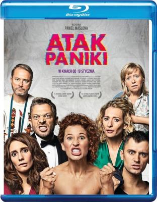 Atak Paniki (Blu-ray). Autor: Paweł Maślona. SmakLiter.pl Okładka książki Atak Paniki (Blu-ray)