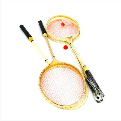 Opakowanie Badminton drewniany z lotką