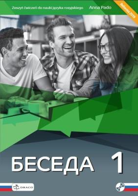 Okładka książki Beseda 1 zeszyt ćwiczeń + CD NPP DRACO