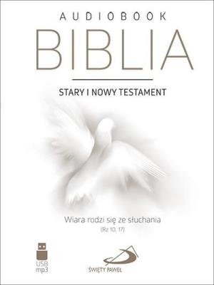Okładka książki Biblia ST i NT audiobook USB MP3