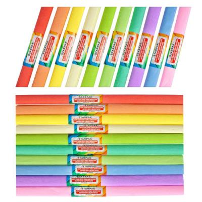 Opakowanie Bibuła 50/200cm MIX Pastel 10 sztuk