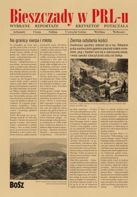 Okładka książki Bieszczady w PRL-u. 