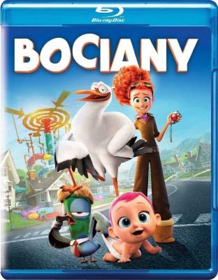 Bociany (Blu-ray). Autor: Nicholas Stoller. SmakLiter.pl Okładka książki Bociany (Blu-ray)