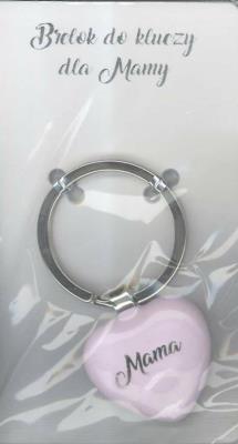 Opakowanie Brelok do kluczy - Mama (różowe serce)