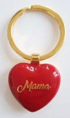 Opakowanie Brelok do kluczy - Mama ( czerwone serce)