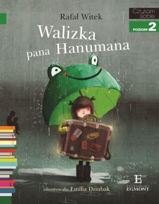 Czytam sobie - Walizka pana Hanumana. Autor: Rafał Witek. SmakLiter.pl Okładka książki Czytam sobie - Walizka pana Hanumana