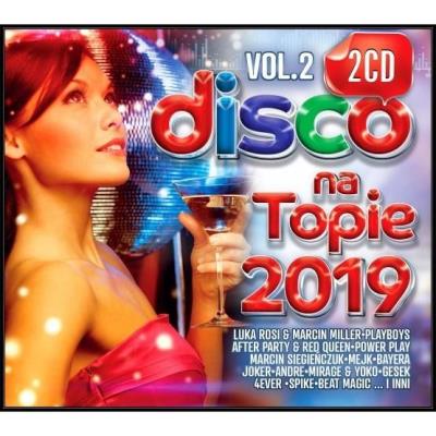 Disco na topie 2019 vol.2. Wydawca: CD-CONTACT. SmakLiter.pl Opakowanie Disco na topie 2019 vol.2