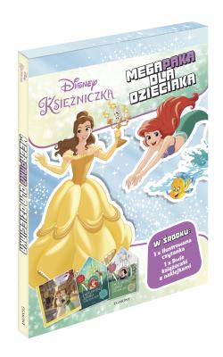 Okładka książki DISNEY KSIĘŻNICZKA MEGAPAKA DLA DZIECIAKA