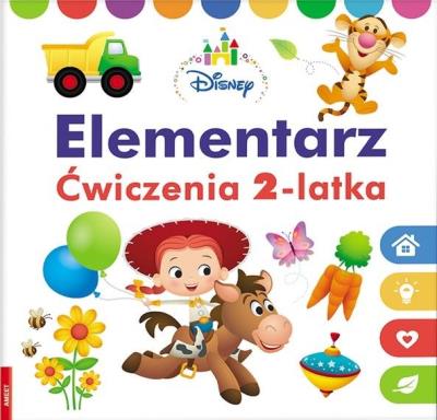 Okładka książki Disney Maluch. Elementarz. Ćwiczenia 2-latka
