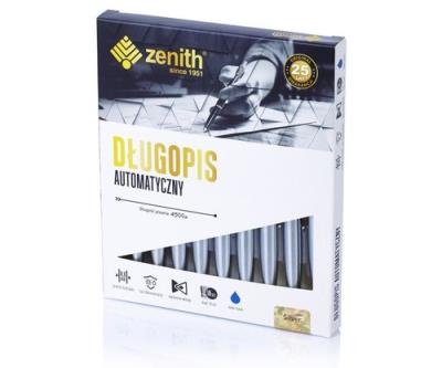 Opakowanie Długopis automatyczny Zenith Silver 10 sztuk